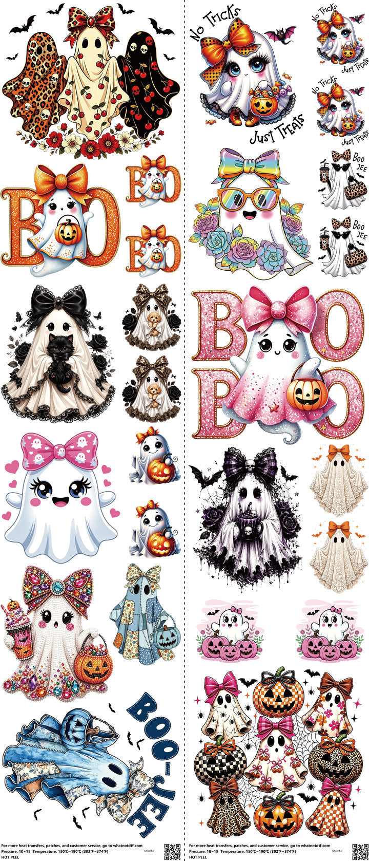 Screen-Inspired Art mixed-style heat transfer design set on a 23.5 by 53 inch sheet