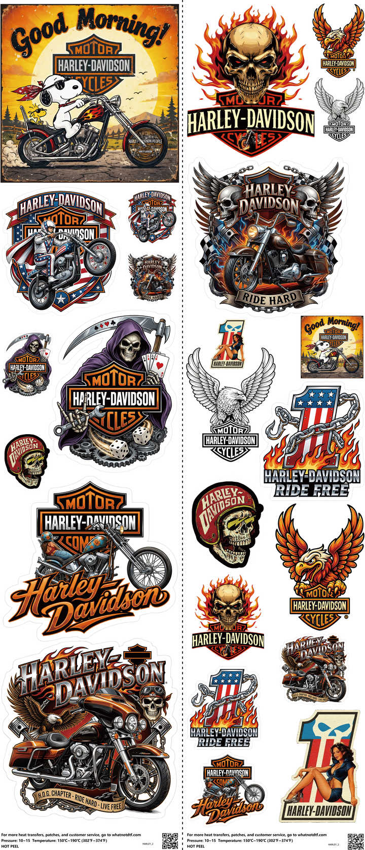 Hero-Inspired Art mixed-style heat transfer design set on a 23.5 by 53 inch sheet
