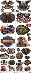 Hero-Inspired Art mixed-style heat transfer design set on a 23.5 by 53 inch sheet