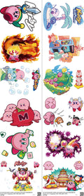 Anime-Inspired Art mixed-style heat transfer design set on a 23.5 by 53 inch sheet