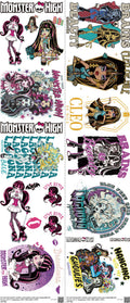 Kids Cartoon Style mixed-style heat transfer design set on a 23.5 by 53 inch sheet