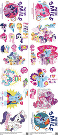 Kids Cartoon Style mixed-style heat transfer design set on a 23.5 by 53 inch sheet
