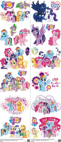 Kids Cartoon Style mixed-style heat transfer design set on a 23.5 by 53 inch sheet