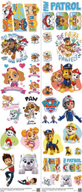 Kids Cartoon Style mixed-style heat transfer design set on a 23.5 by 53 inch sheet