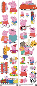 Kids Cartoon Style mixed-style heat transfer design set on a 23.5 by 53 inch sheet