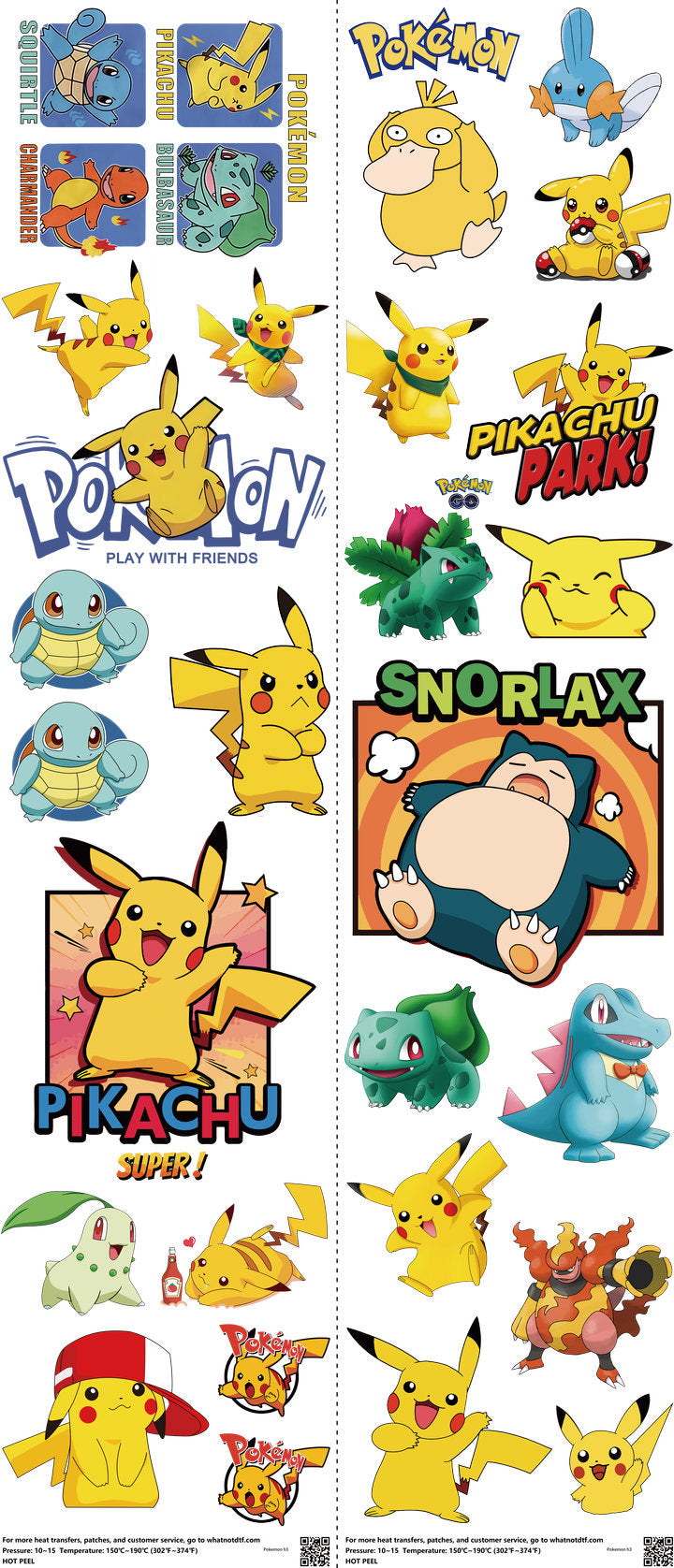 Anime-Inspired Art mixed-style heat transfer design set on a 23.5 by 53 inch sheet