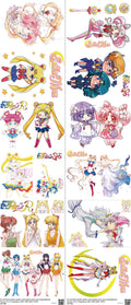 Anime-Inspired Art mixed-style heat transfer design set on a 23.5 by 53 inch sheet