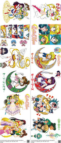 Anime-Inspired Art mixed-style heat transfer design set on a 23.5 by 53 inch sheet