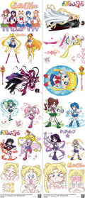 Anime-Inspired Art mixed-style heat transfer design set on a 23.5 by 53 inch sheet