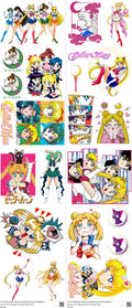 Anime-Inspired Art mixed-style heat transfer design set on a 23.5 by 53 inch sheet