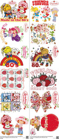 Kids Cartoon Style mixed-style heat transfer design set on a 23.5 by 53 inch sheet