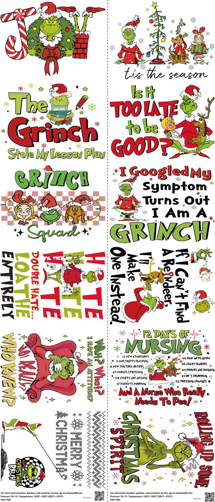 Screen-Inspired Art mixed-style heat transfer design set on a 23.5 by 53 inch sheet