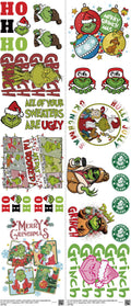 Screen-Inspired Art mixed-style heat transfer design set on a 23.5 by 53 inch sheet