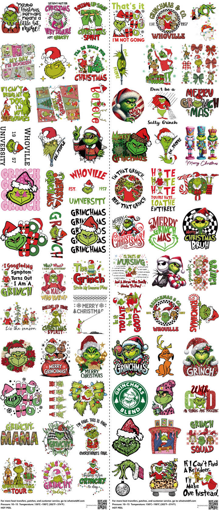 Screen-Inspired Art mixed-style heat transfer design set on a 23.5 by 53 inch sheet