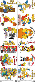 Classic Cartoon Style mixed-style heat transfer design set on a 23.5 by 53 inch sheet
