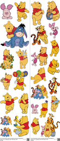 Animated Art mixed-style heat transfer design set on a 23.5 by 53 inch sheet