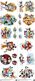 Classic Cartoon Style mixed-style heat transfer design set on a 23.5 by 53 inch sheet
