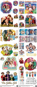 Screen-Inspired Art mixed-style heat transfer design set on a 23.5 by 53 inch sheet