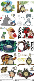 Anime-Inspired Art mixed-style heat transfer design set on a 23.5 by 53 inch sheet