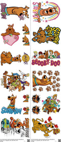 Classic Cartoon Style mixed-style heat transfer design set on a 23.5 by 53 inch sheet