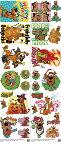Classic Cartoon Style mixed-style heat transfer design set on a 23.5 by 53 inch sheet