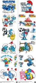 Classic Cartoon Style mixed-style heat transfer design set on a 23.5 by 53 inch sheet