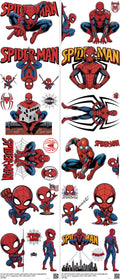 Hero-Inspired Art mixed-style heat transfer design set on a 23.5 by 53 inch sheet