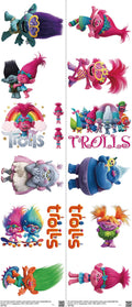 Animated Art mixed-style heat transfer design set on a 23.5 by 53 inch sheet