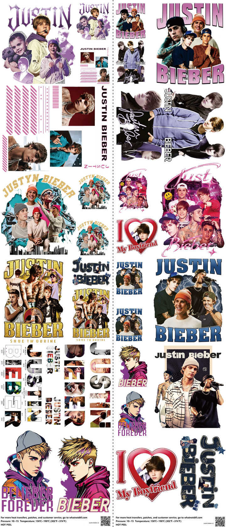 Music-Inspired Art mixed-style heat transfer design set on a 23.5 by 53 inch sheet