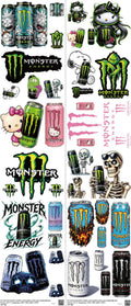 Food & Drink Style mixed-style heat transfer design set on a 23.5 by 53 inch sheet
