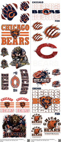 Pro Football mixed-style heat transfer design set on a 23.5 by 53 inch sheet