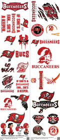 Pro Football mixed-style heat transfer design set on a 23.5 by 53 inch sheet