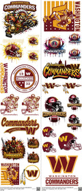 Pro Football mixed-style heat transfer design set on a 23.5 by 53 inch sheet