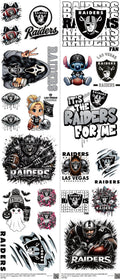 Pro Football mixed-style heat transfer design set on a 23.5 by 53 inch sheet