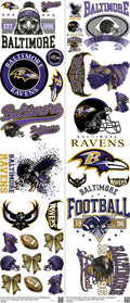 Pro Football mixed-style heat transfer design set on a 23.5 by 53 inch sheet