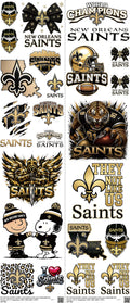 Pro Football mixed-style heat transfer design set on a 23.5 by 53 inch sheet