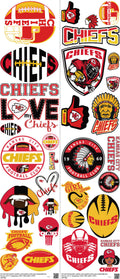 Pro Football mixed-style heat transfer design set on a 23.5 by 53 inch sheet