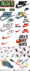 Athletic Style mixed-style heat transfer design set on a 23.5 by 53 inch sheet