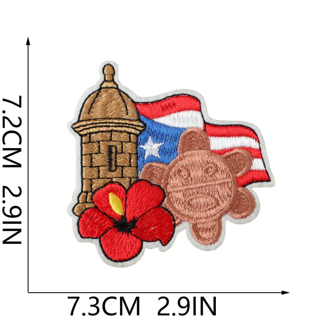S25QG Embroidery Patch Gang Sheet