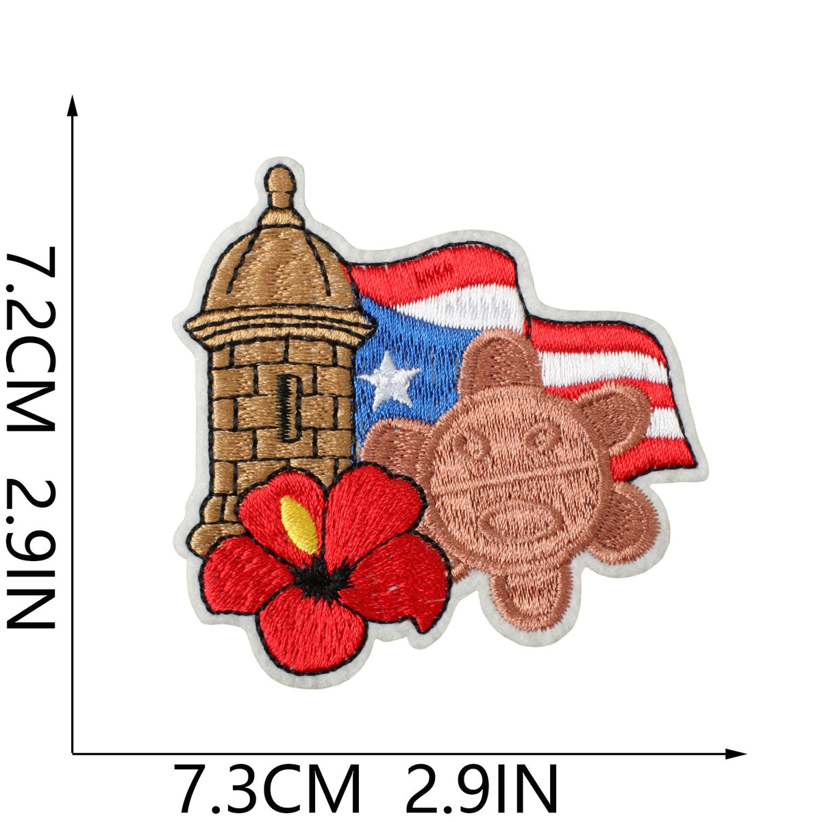 S25QG Embroidery Patch Gang Sheet
