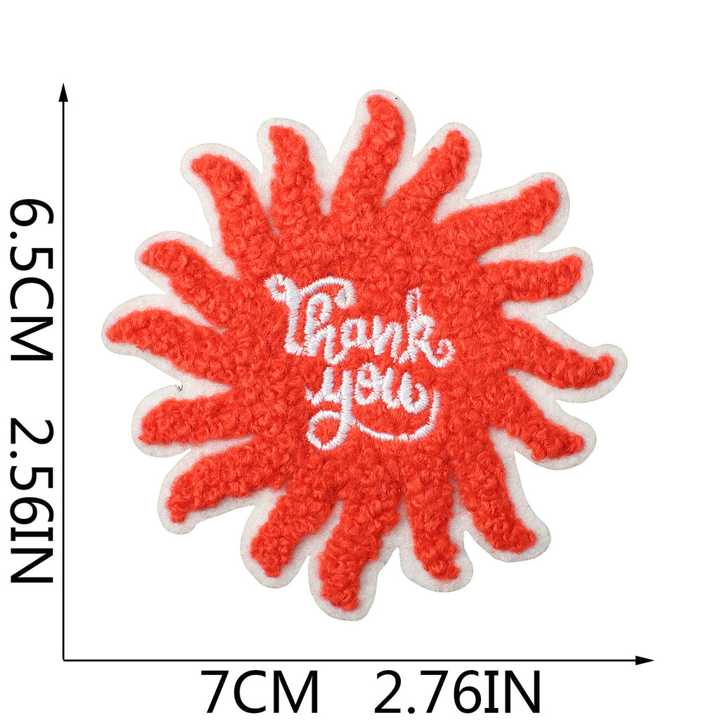 S30TY Embroidery Patch Gang Sheet
