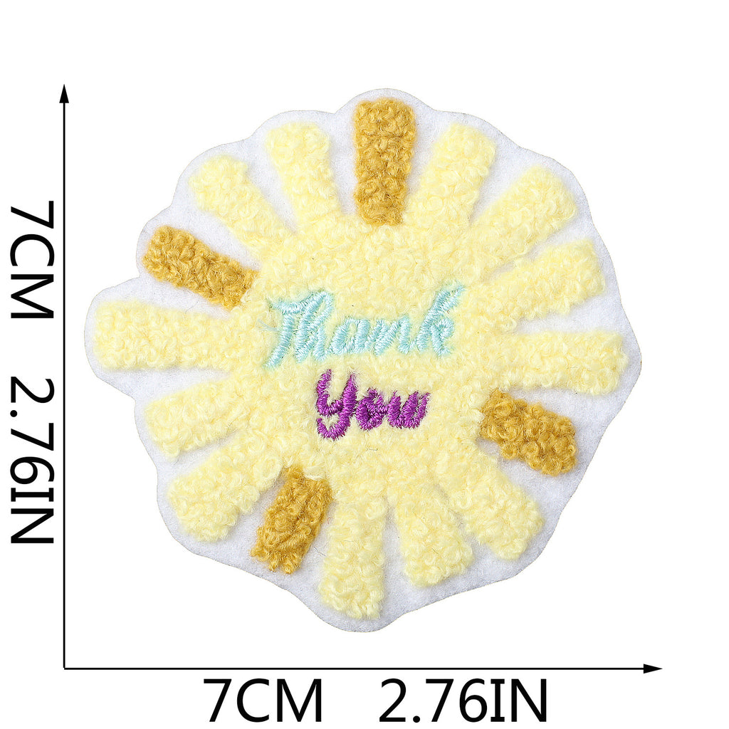 S30TY Embroidery Patch Gang Sheet