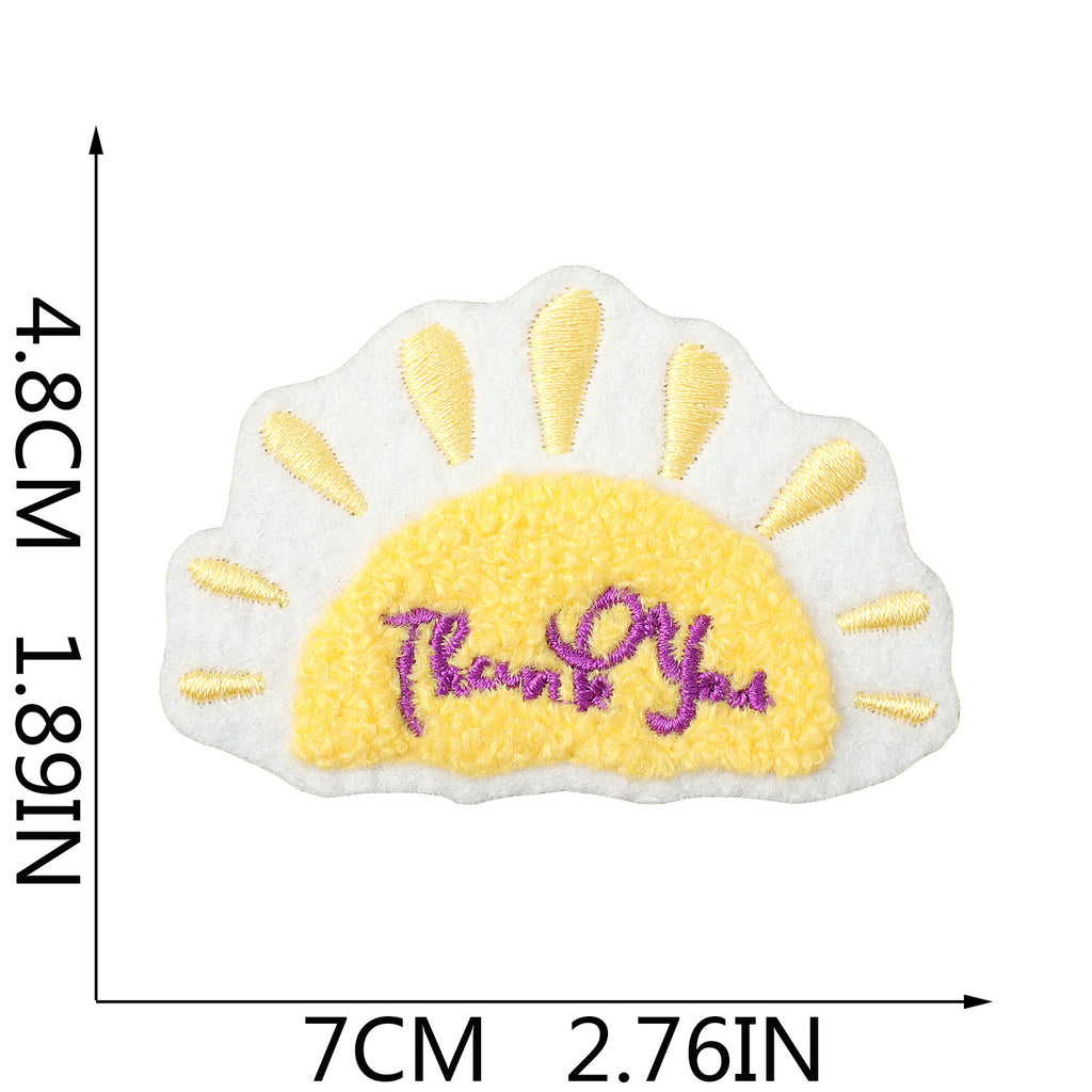 S30TY Embroidery Patch Gang Sheet