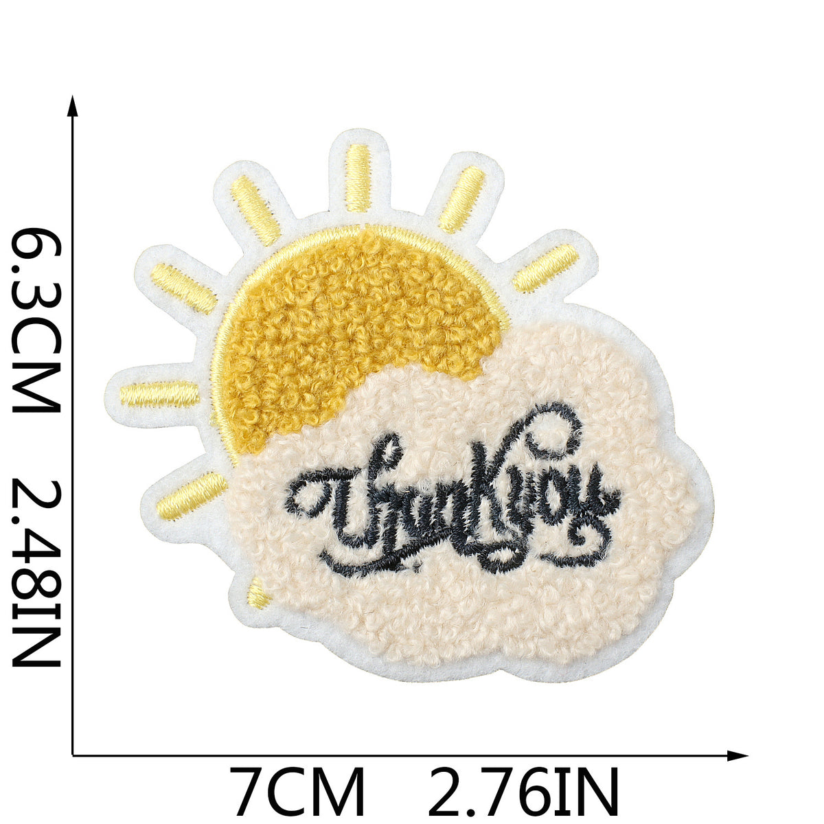 S30TY Embroidery Patch Gang Sheet