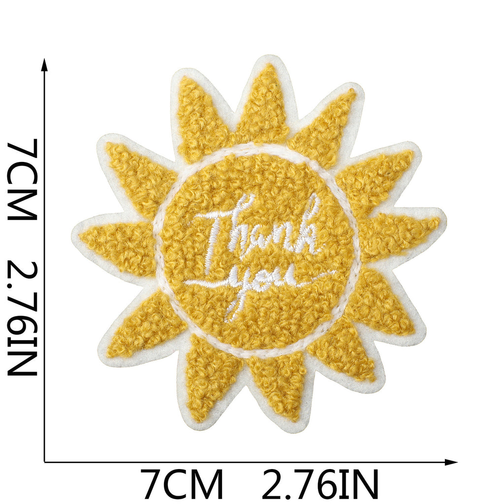S30TY Embroidery Patch Gang Sheet
