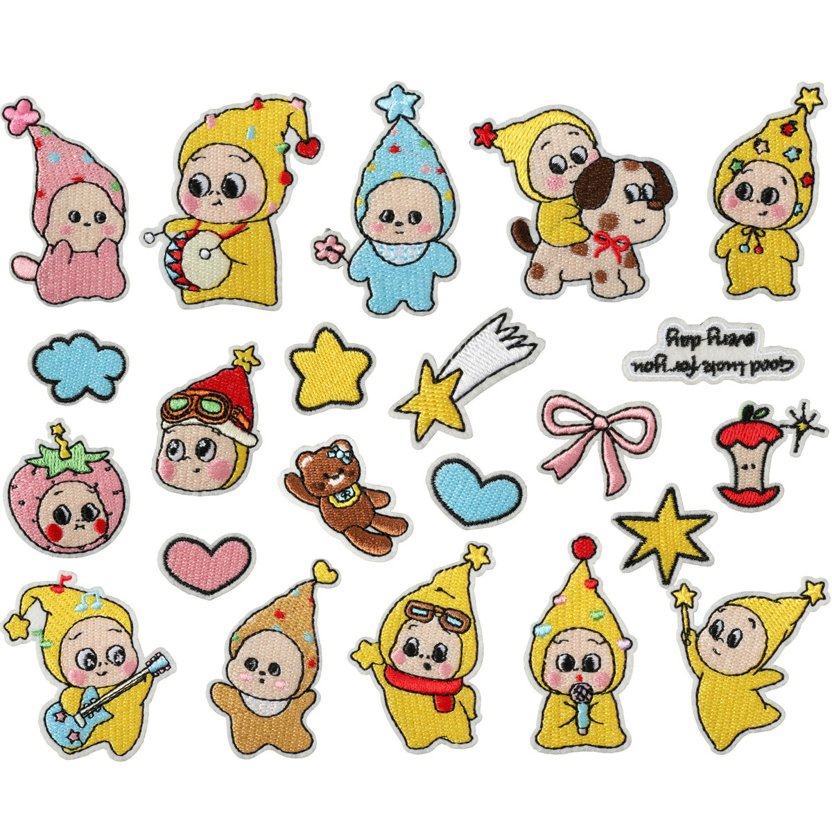 S31HR Embroidery Patch Gang Sheet