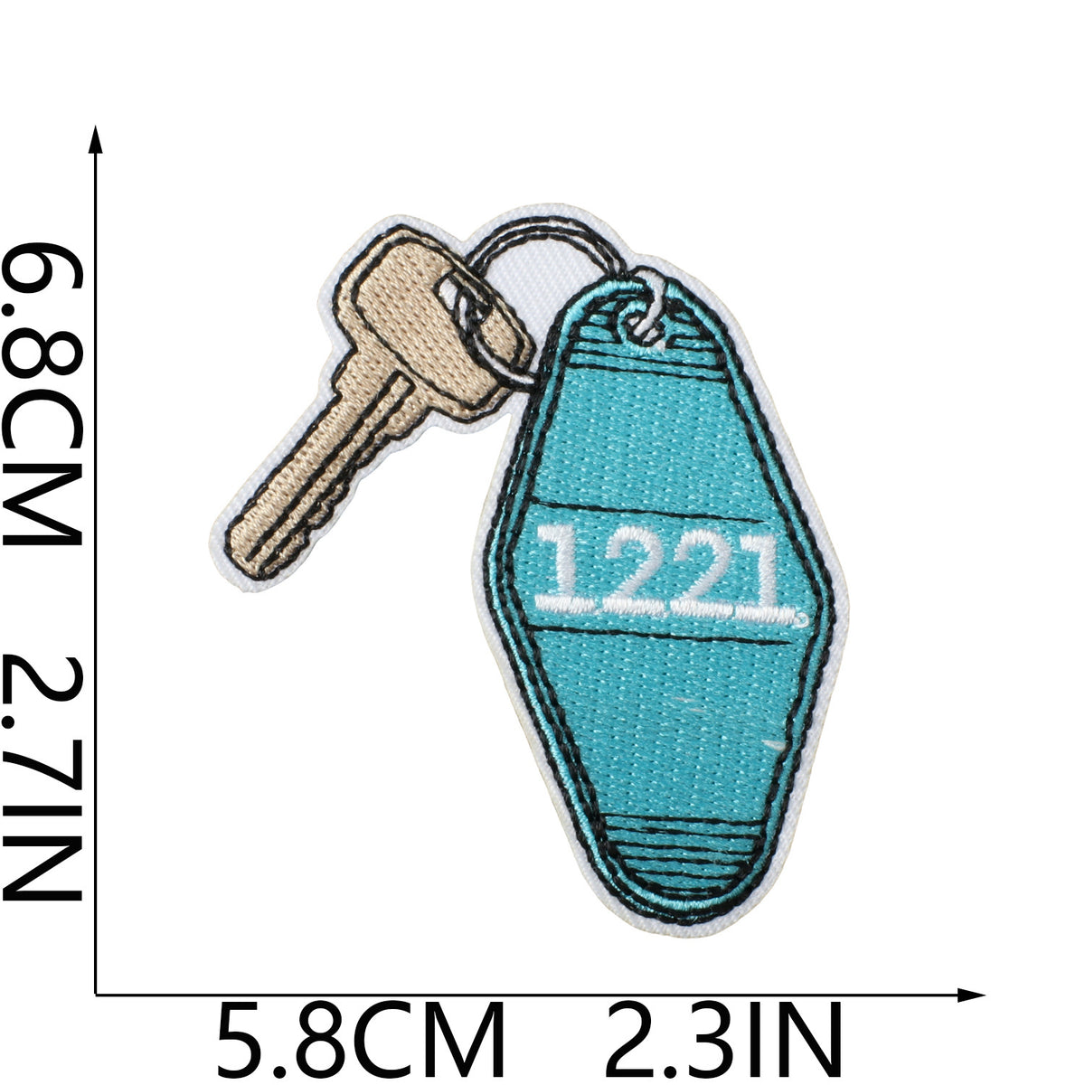 W11YF Embroidery Patch Gang Sheet