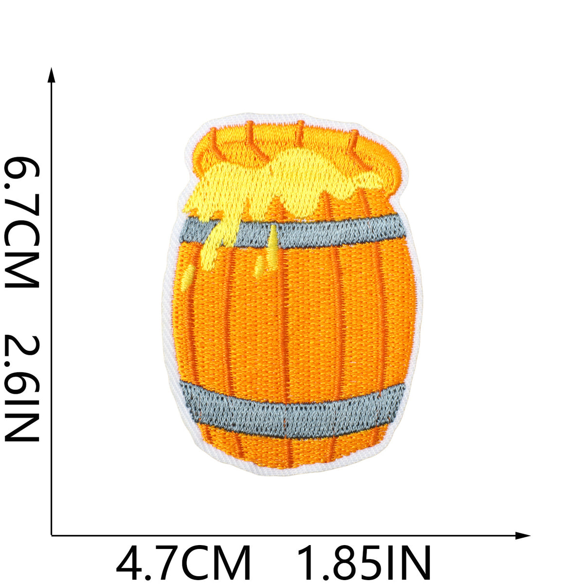 W18MF Embroidery Patch Gang Sheet