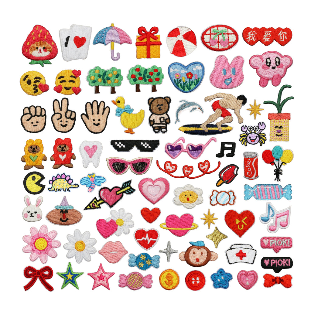W20TG Embroidery Patch Gang Sheet