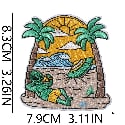 W26KLT Embroidery Patch Gang Sheet
